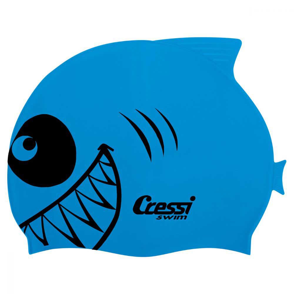 gorro natacion de silicona tiburón